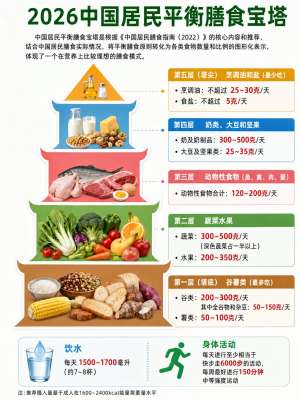 专家膳食宝塔的科学摄入量是多少？